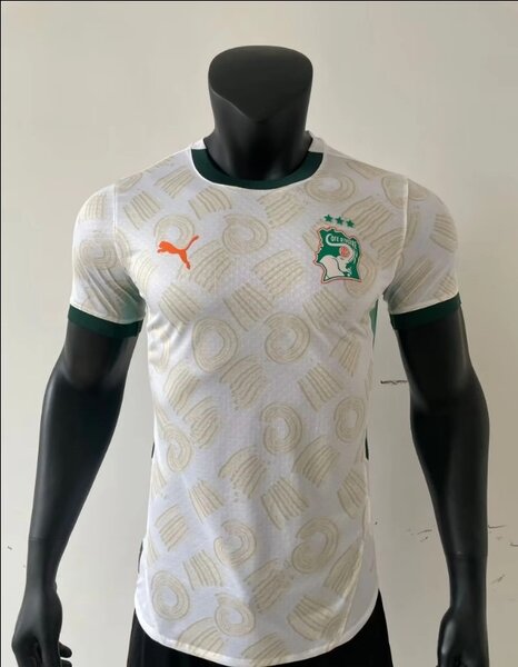 Maillot de football blanc élégant
