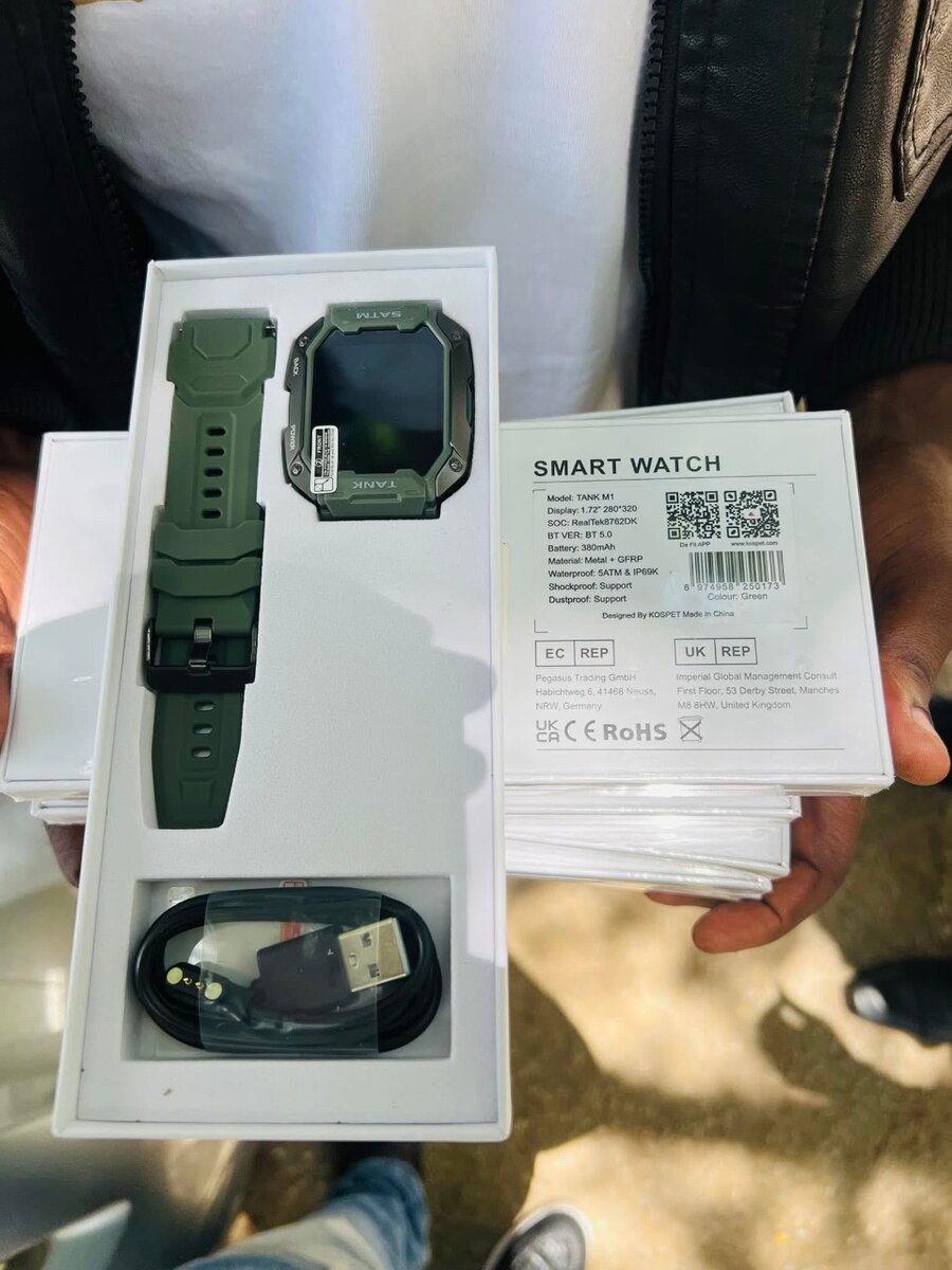 Brand new UK  Kospet TANK M1 smart watch