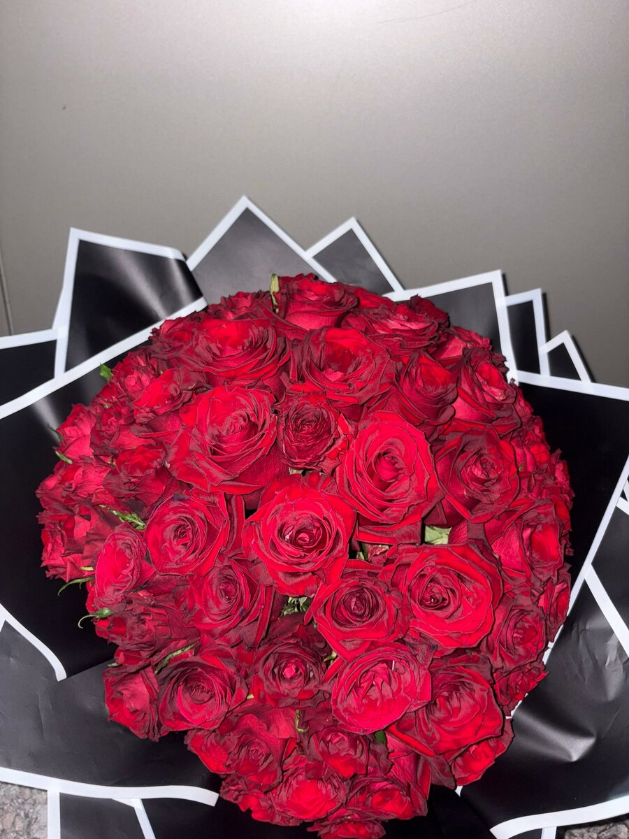 Bouquet de roses rouges