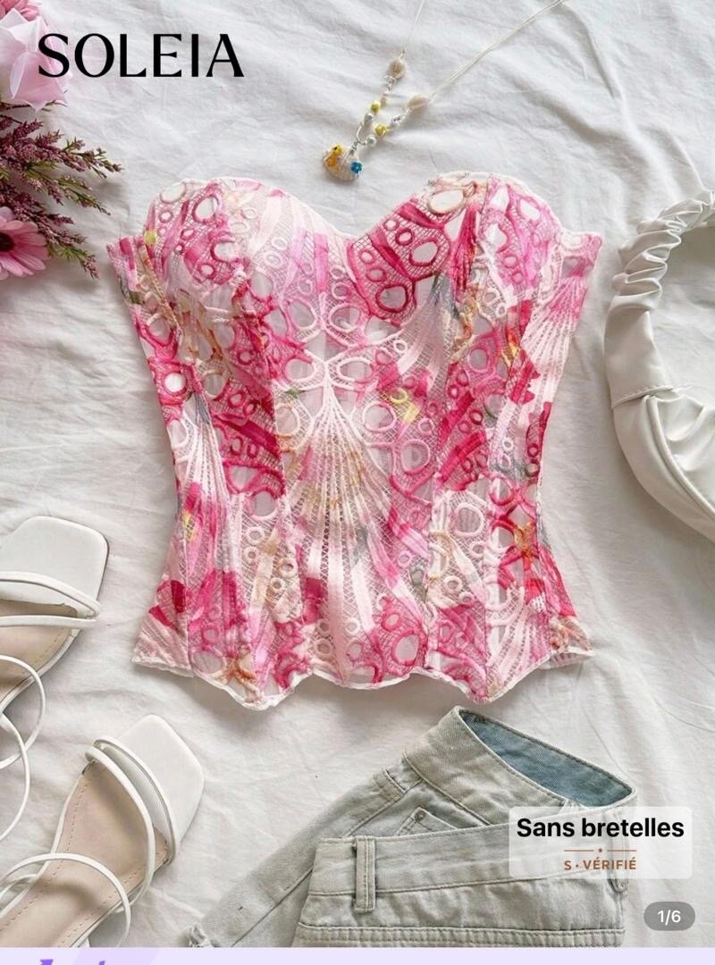 Corset bustier sans bretelles