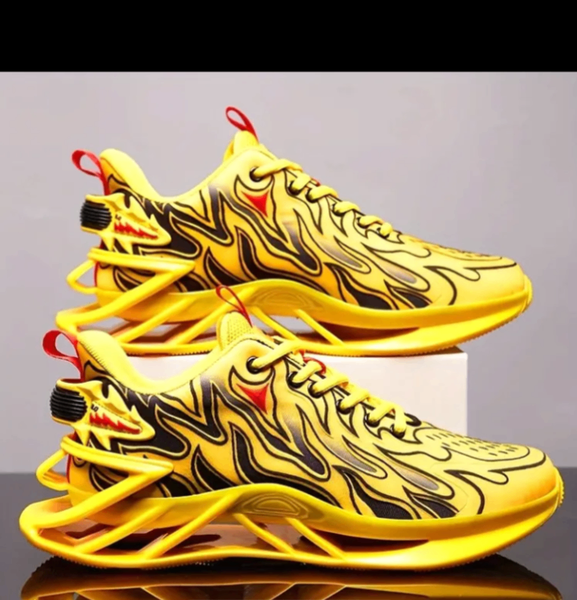 Baskets flamboyantes style urbain