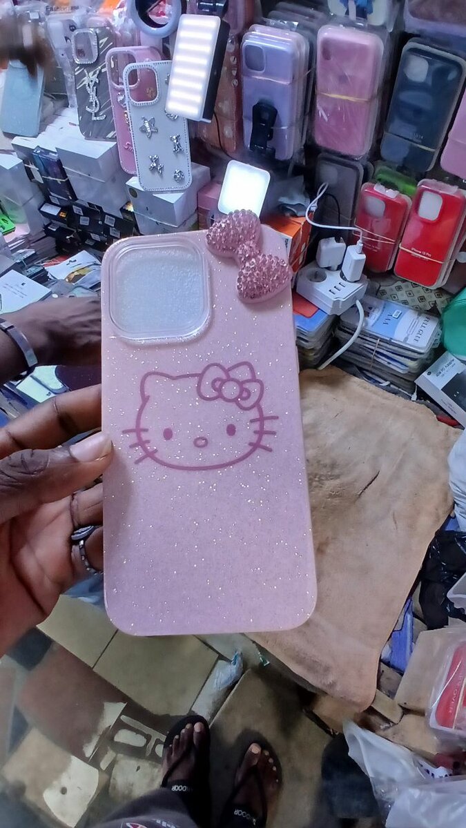 Coque Étincelante Chaton