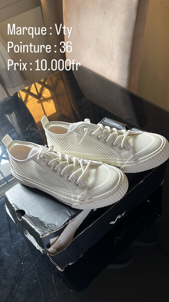 Baskets blanches Vty