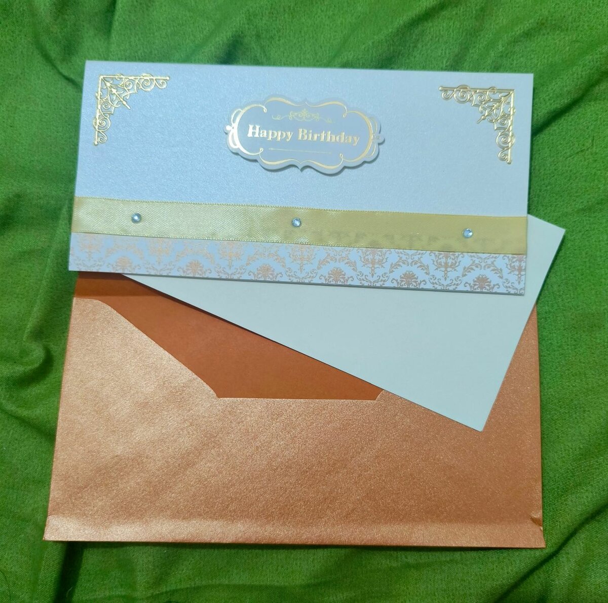 Carte de vœux anniversaire élégante