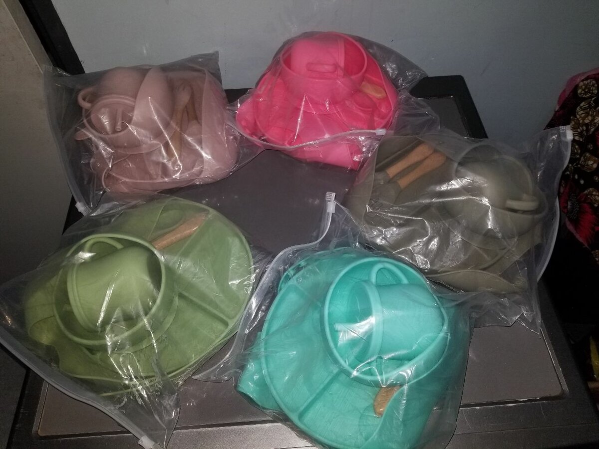 Silicon feeding sets