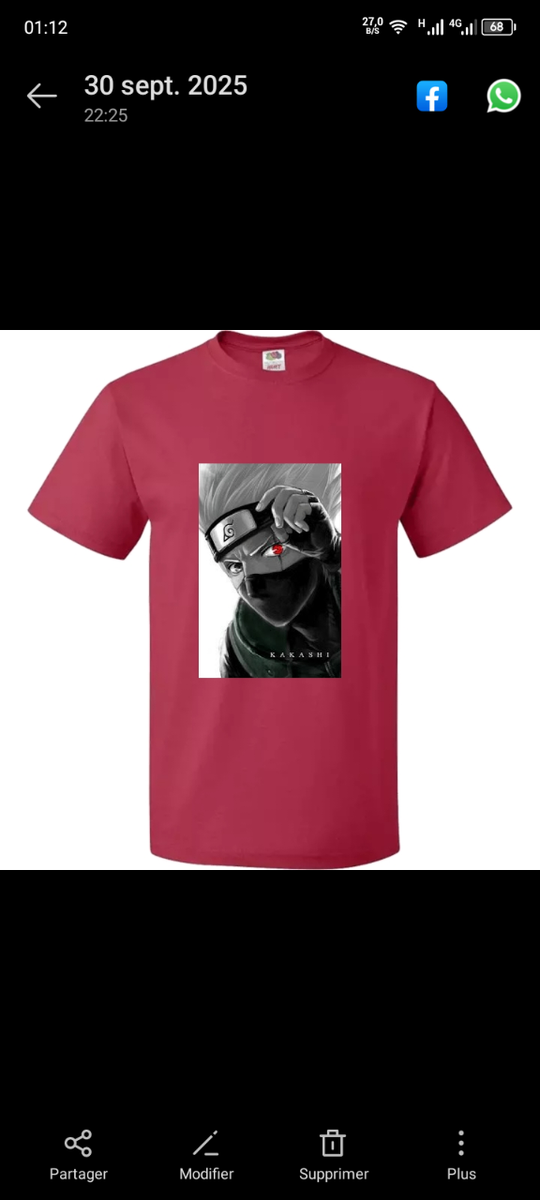 T-shirt graphique unisexe