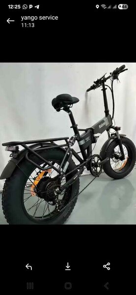 Vélo électrique pliant robuste