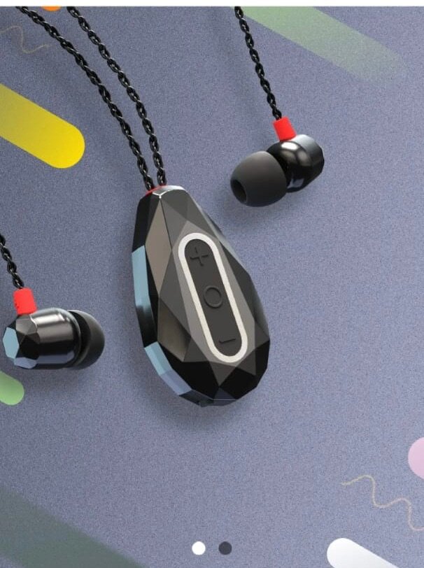 Necklace style Blutooth neckband