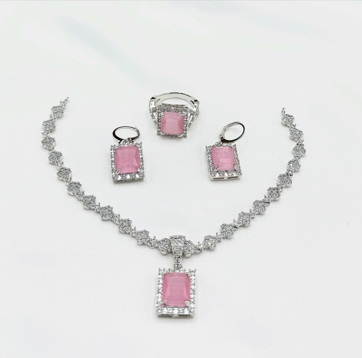 American Diamond 1 karat combo sets