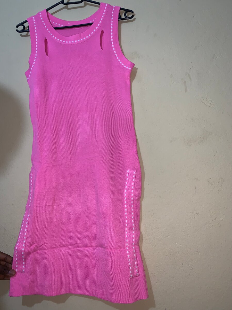Robe élégante en tricot