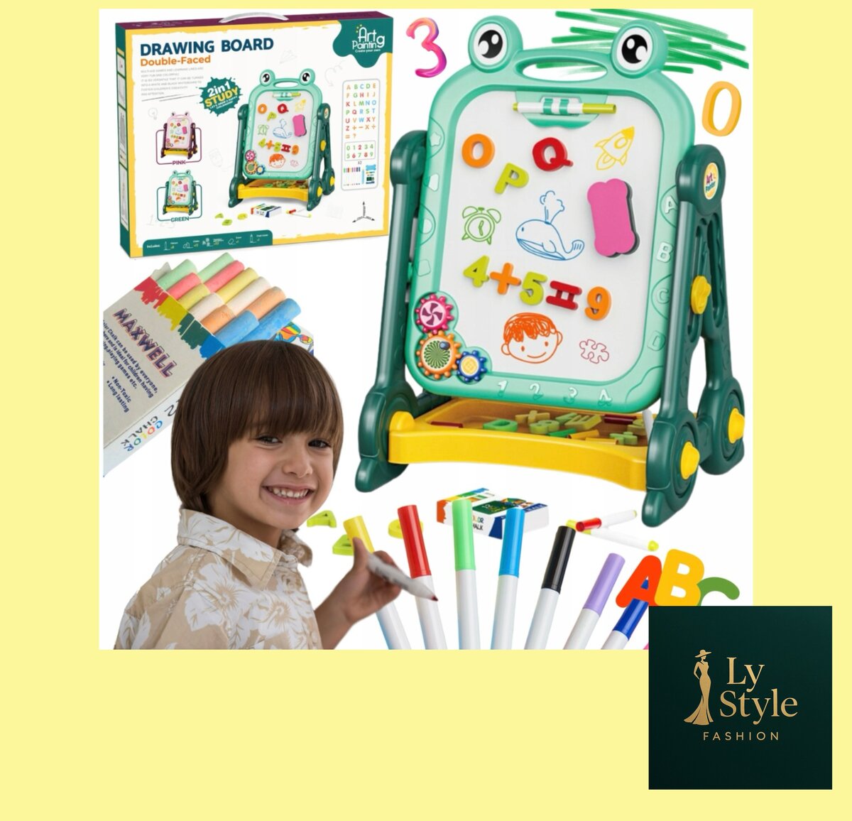 Tableau de dessin 2-en-1