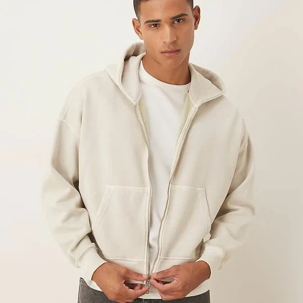 Veste à capuche en coton