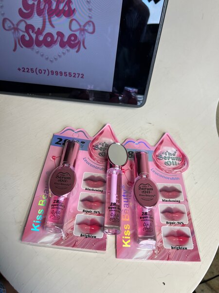 Kiss Beauty Lip Gloss - 2 en 1