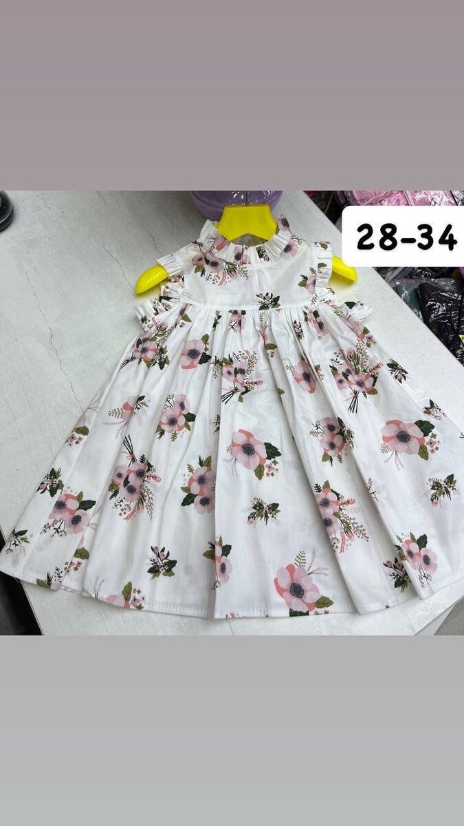 Платье для девочек на лето