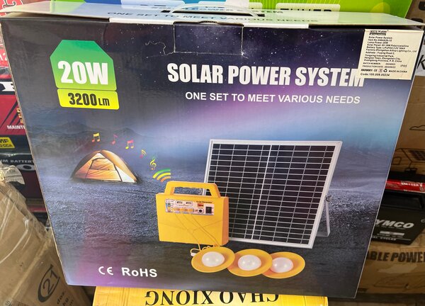 Système Solaire Portable 20W