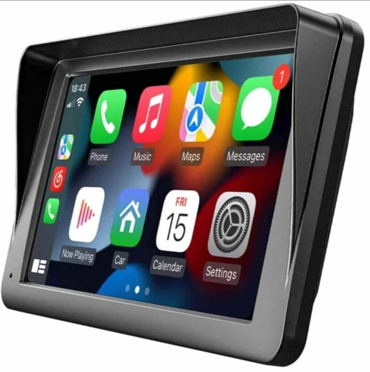 7 pouces carplay écran sans fil + caméra de recul