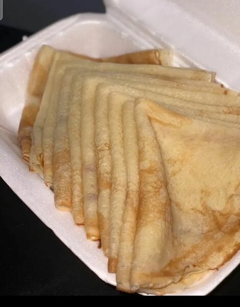 Crêpes fraîches gourmandes