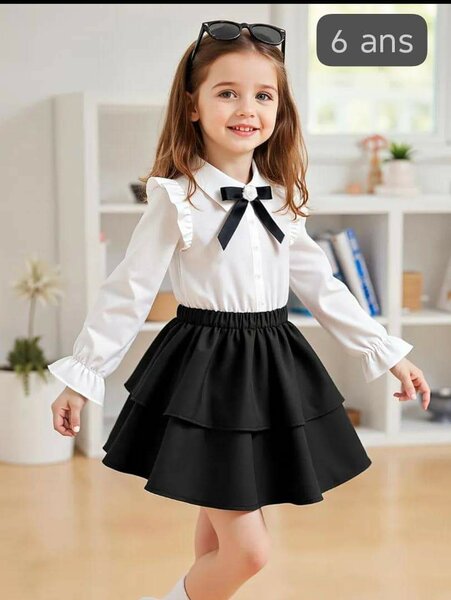 Jupe enfant élégante