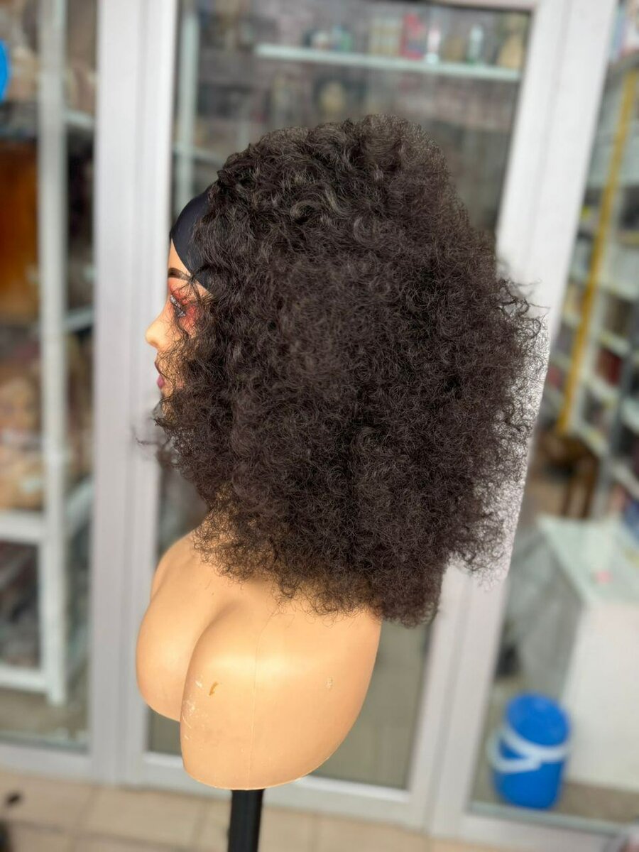Perruque afro bouclée classique