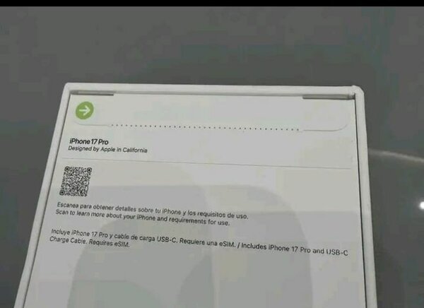 iPhone 17 Pro 256GB Or