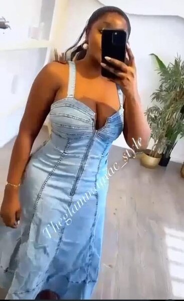 Robe en jean élégante