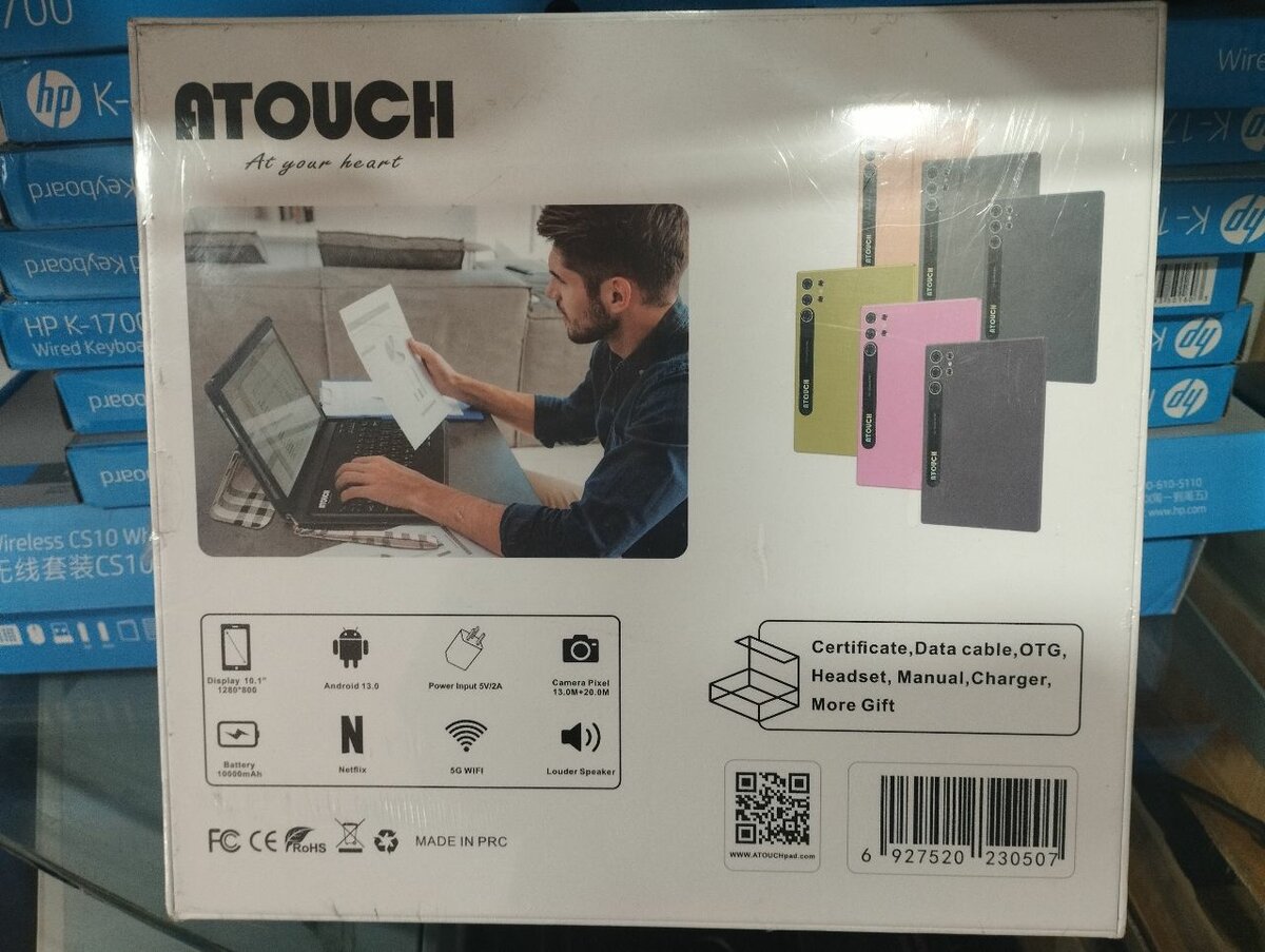 Tablette Discover Note14 Plus 10.1”