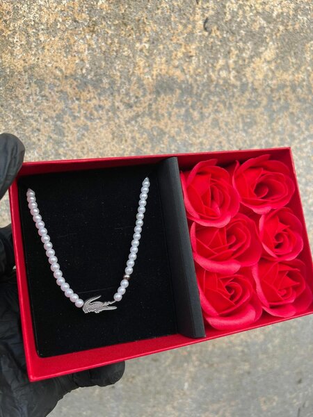 Collier en perles élégantes