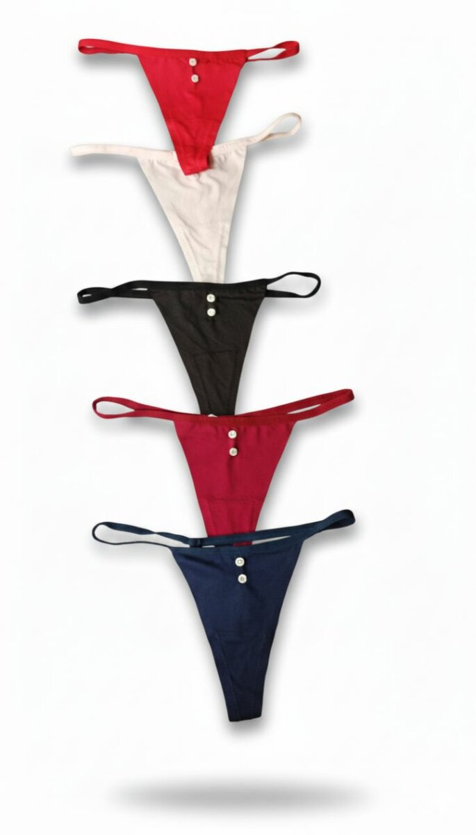 Lot de 3 Strings Colorés