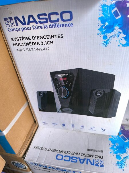 Enceintes Multimédia 2.1 NASCO