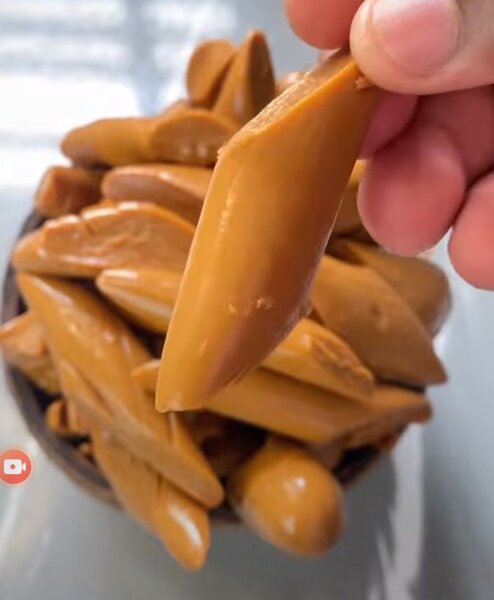 1 boîte de Caramels maison