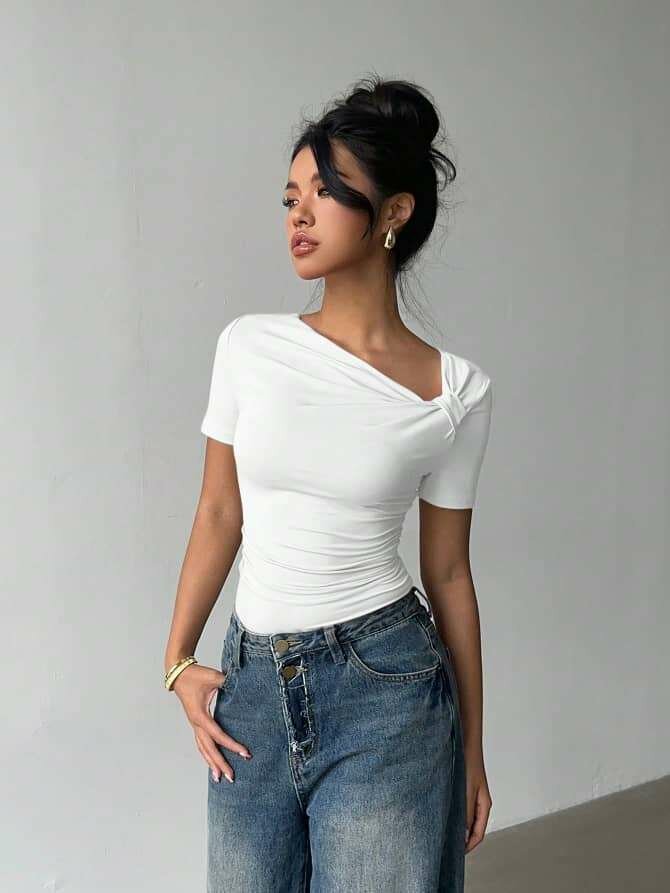 Blouse élégante manches longues