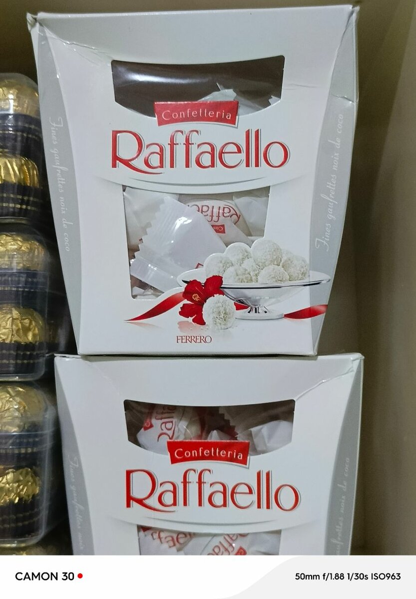Ferrero rocher Raffaello