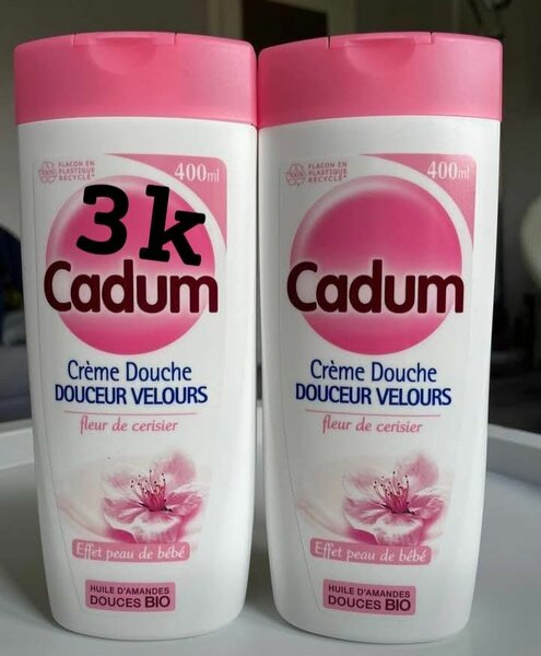 Cadum Crème Douche Douceur Velours 400ml