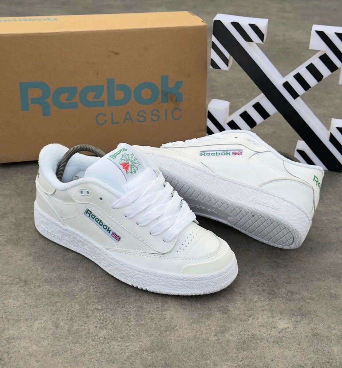 Reebok Classic Baskets Blanches