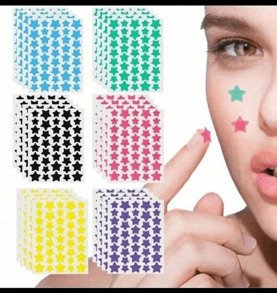 Stickers Étoiles Colorées