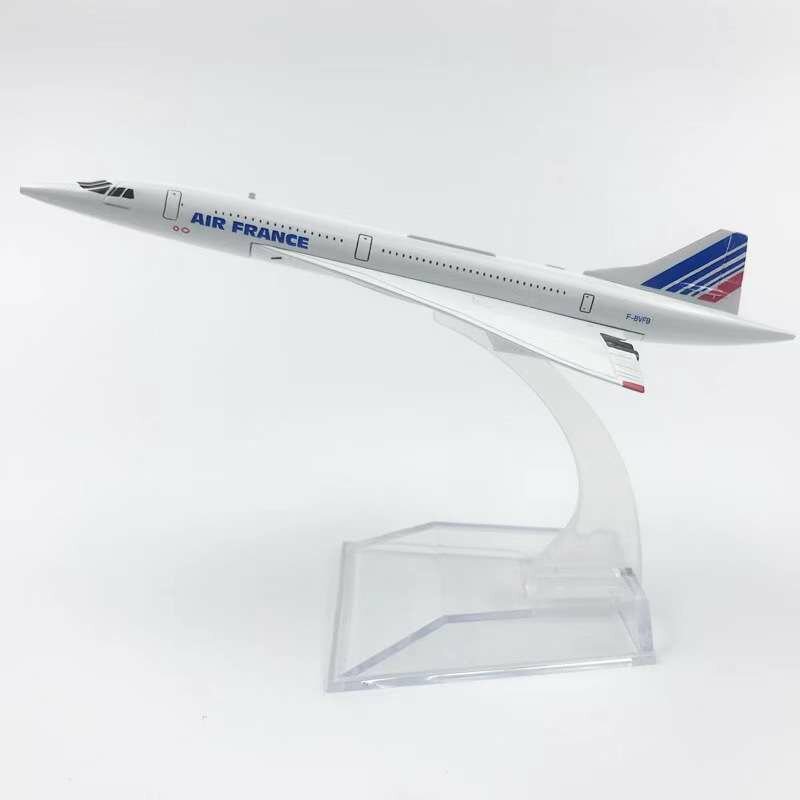 Avion Miniature Décoration France Concorde