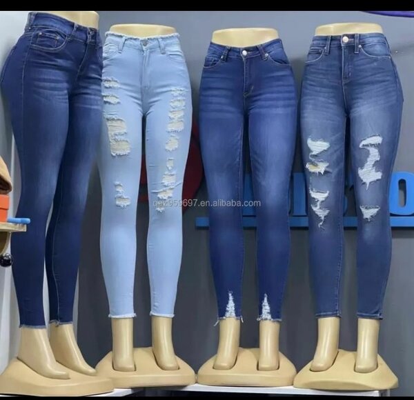 Ladies jeans trousers