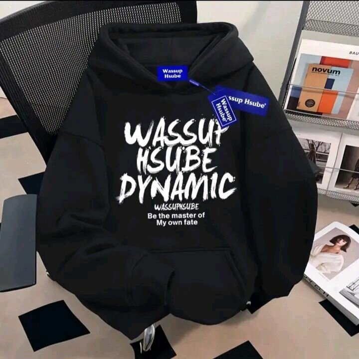Sweat à capuche "Wassup"