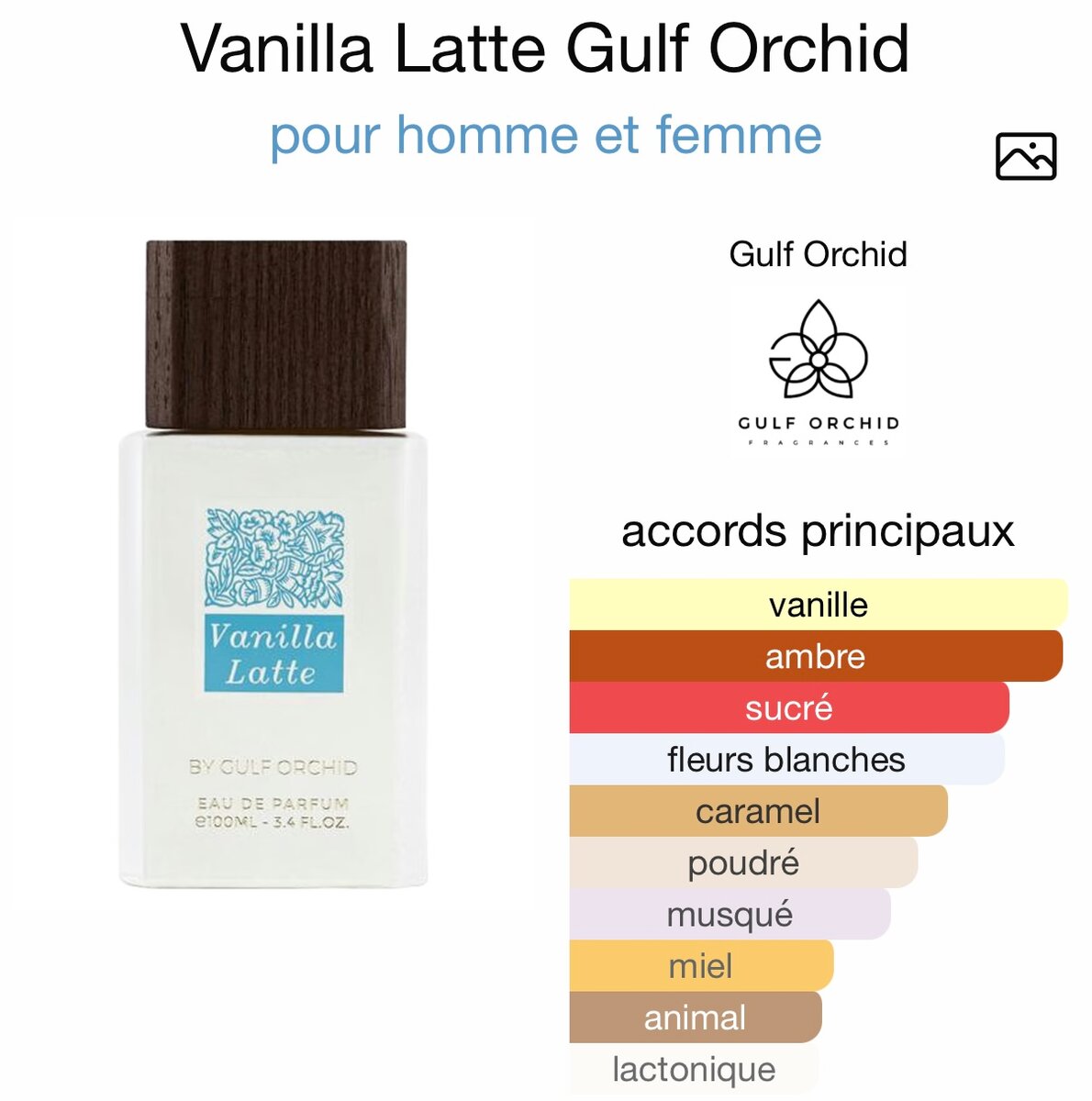Parfum Mixte Vanilla Latte