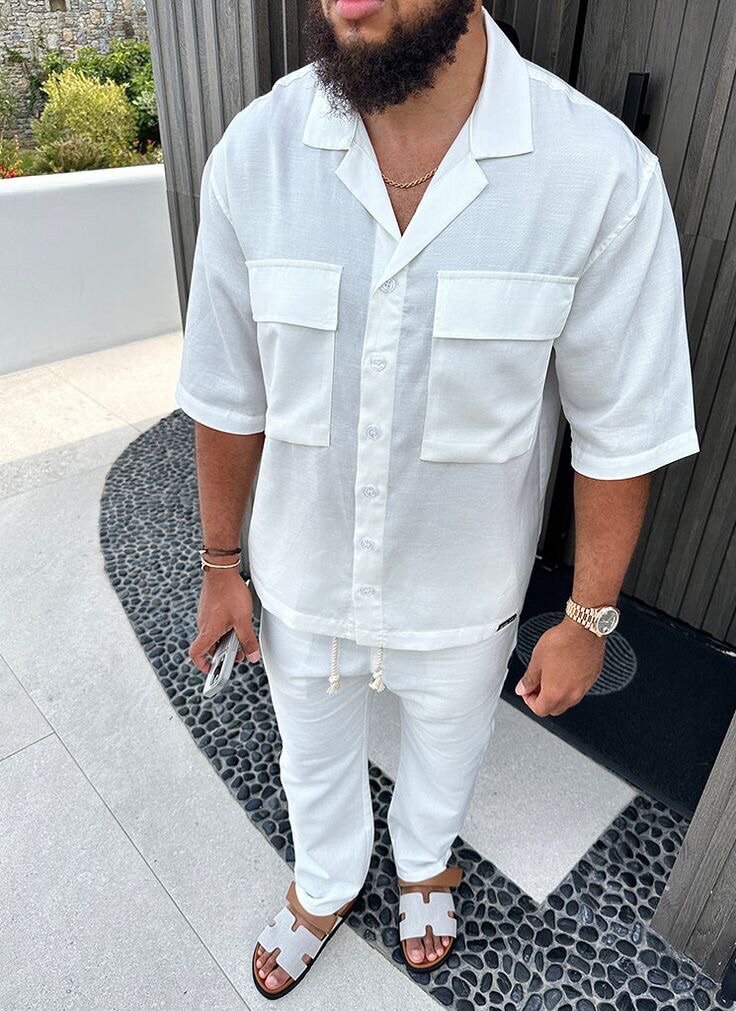 Ensemble été homme décontracté