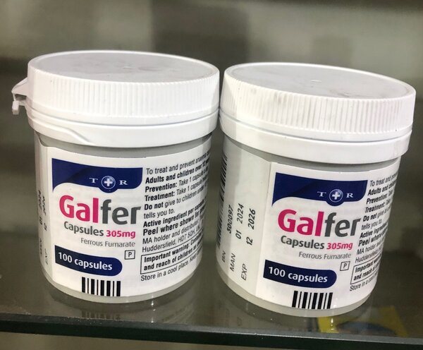 GALFER CAPSULE 100,s