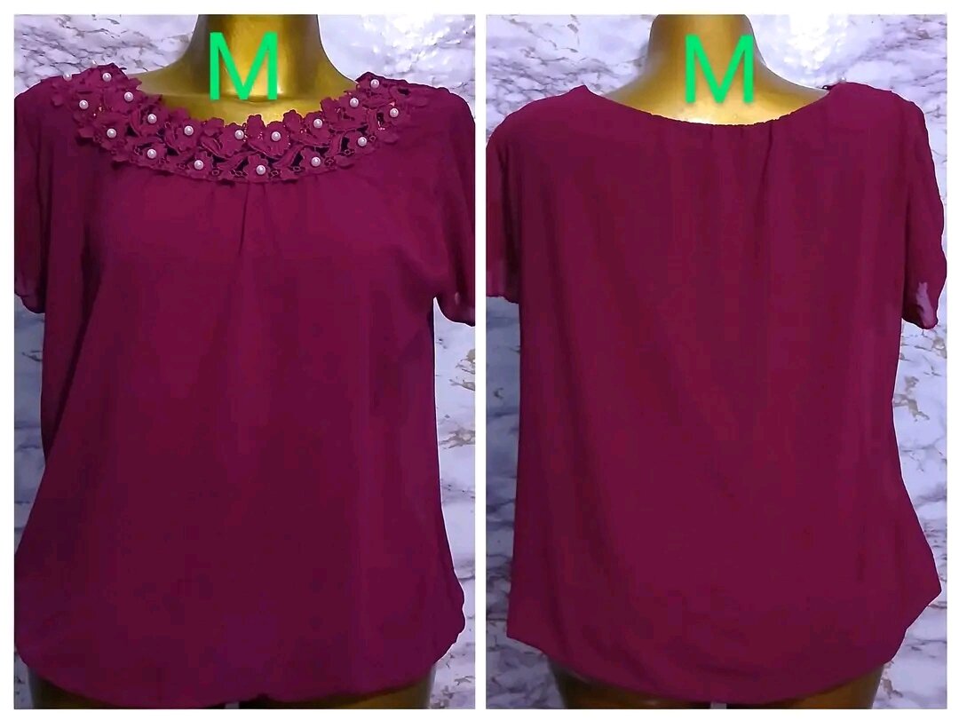 Tunique fluide XL bleu