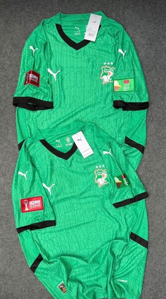 Maillot de football vert