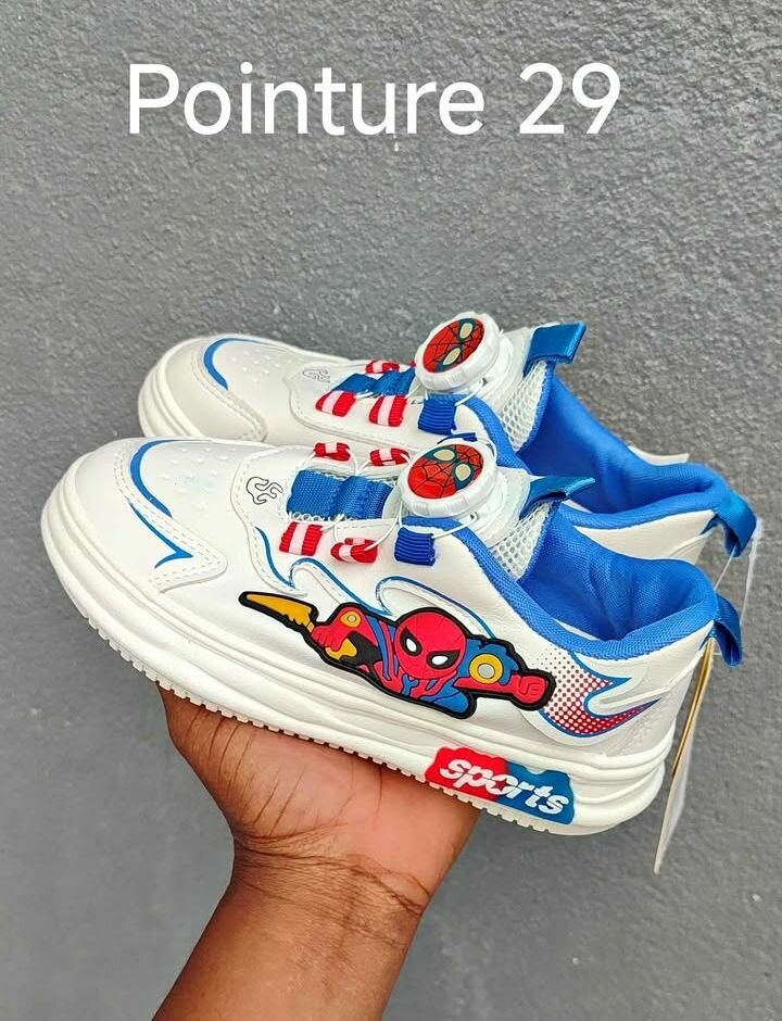 Chaussures Spider Man pour garçons