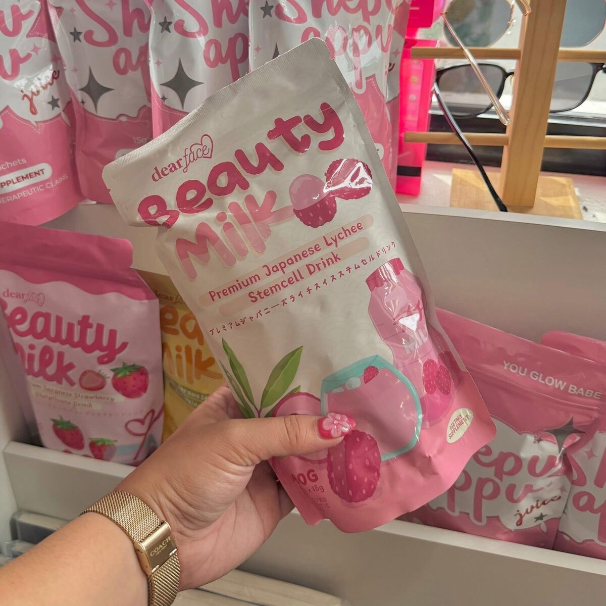 Beauty Milk Lychee Collagène