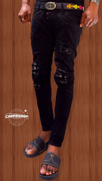 Jean slim décontracté homme