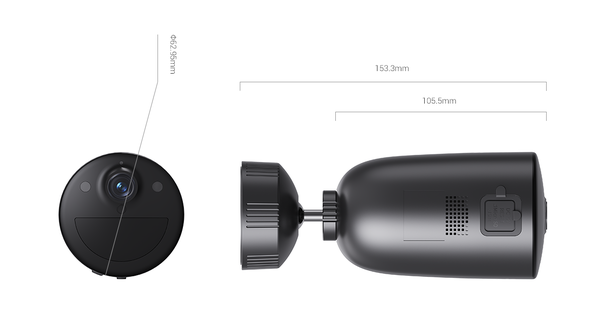 Caméra de Surveillance 4G Ezviz