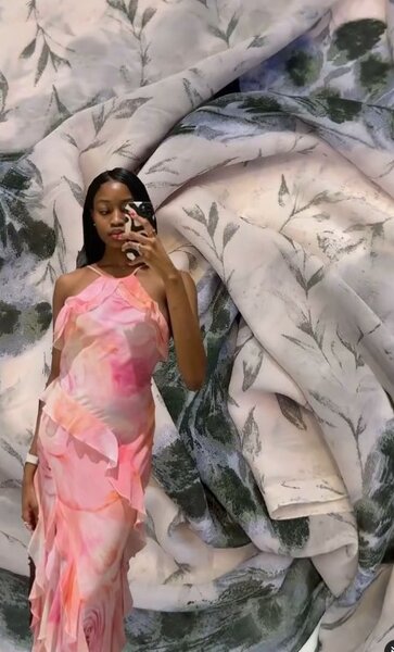 Красивый индийский шифон