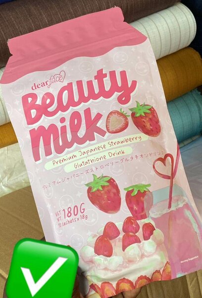 Beauty Milk Fraise Japonais
