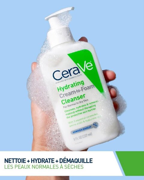 Nettoyant Moussant Hydratant CeraVe